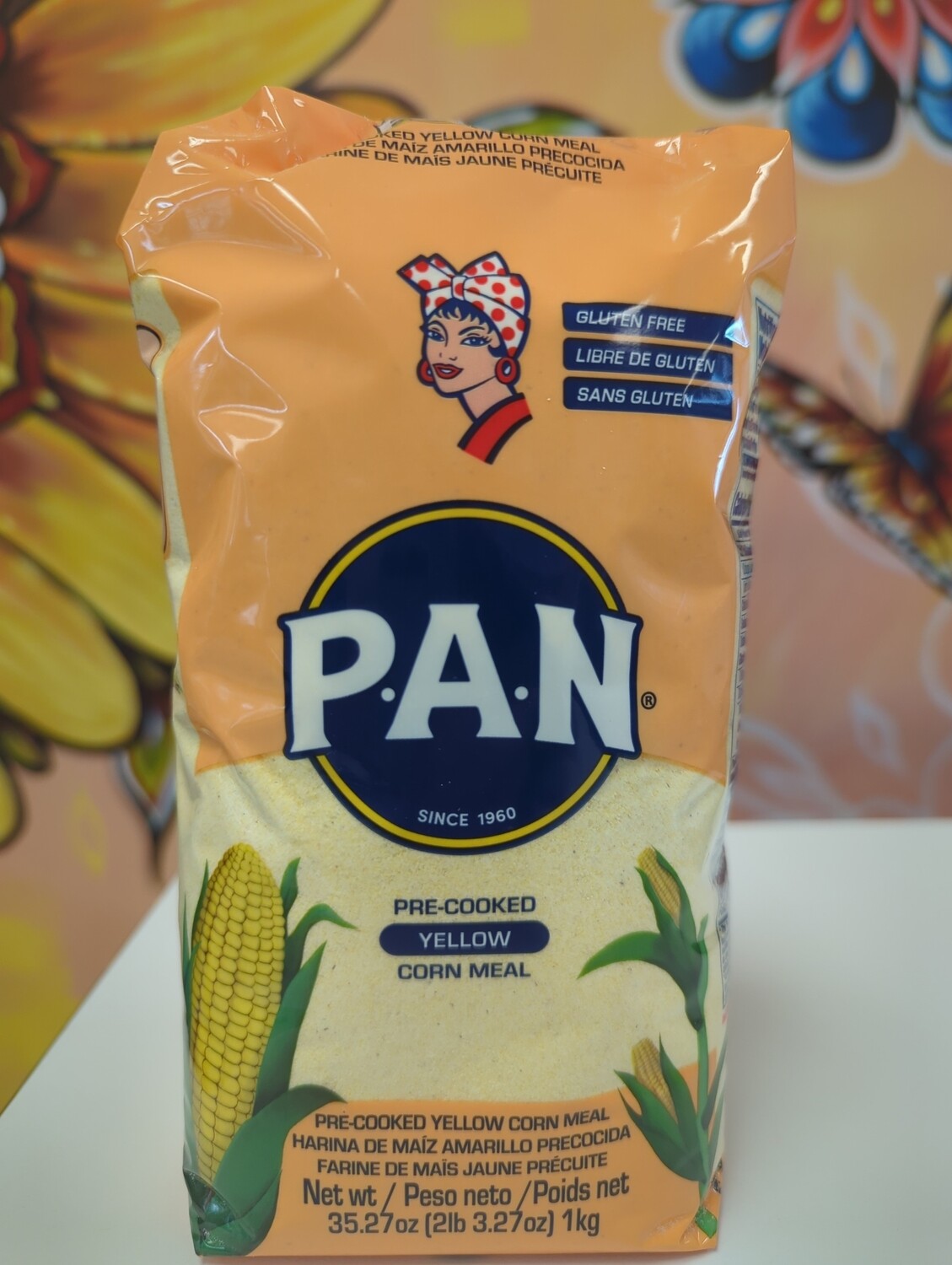 PAN Precooked Corn Flour- Yellow 1kg