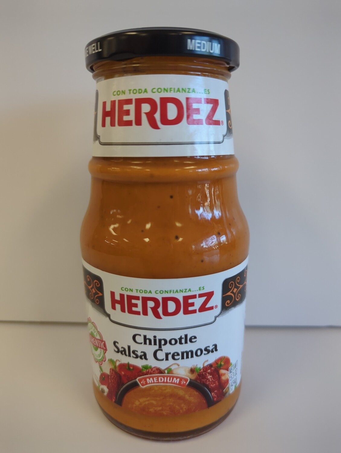 Herdez Chipotle Salsa Cremosa 15.3oz