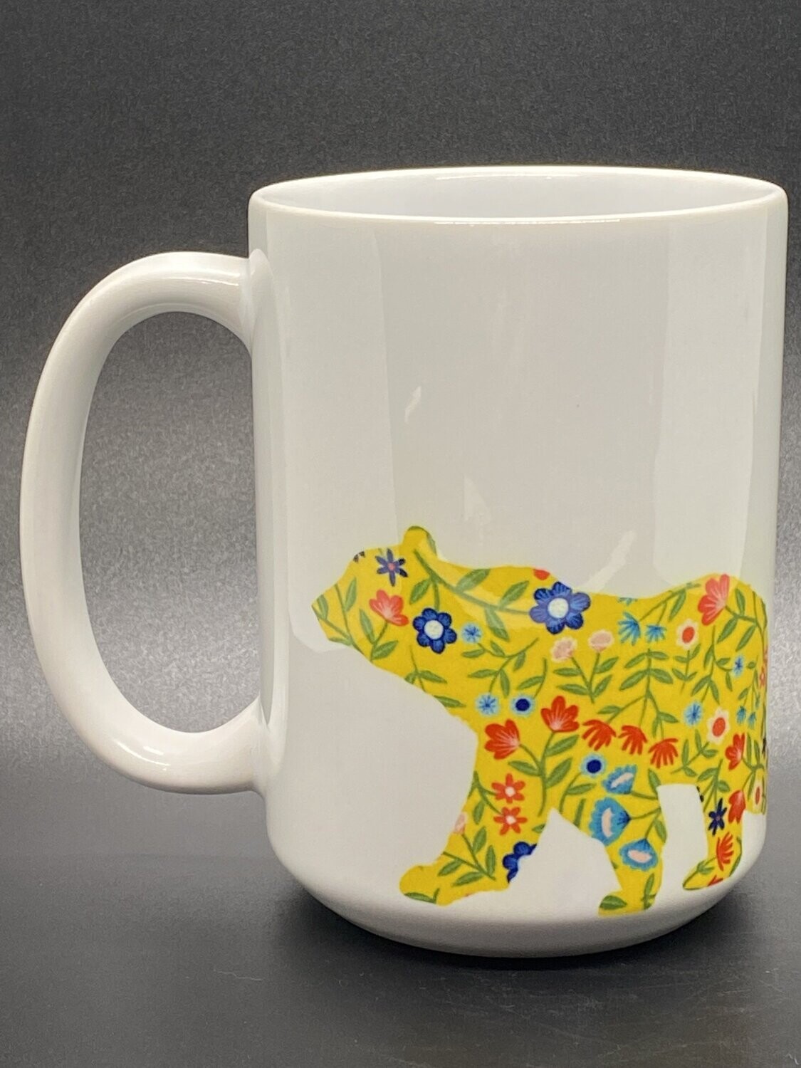 Floral Bear Mug