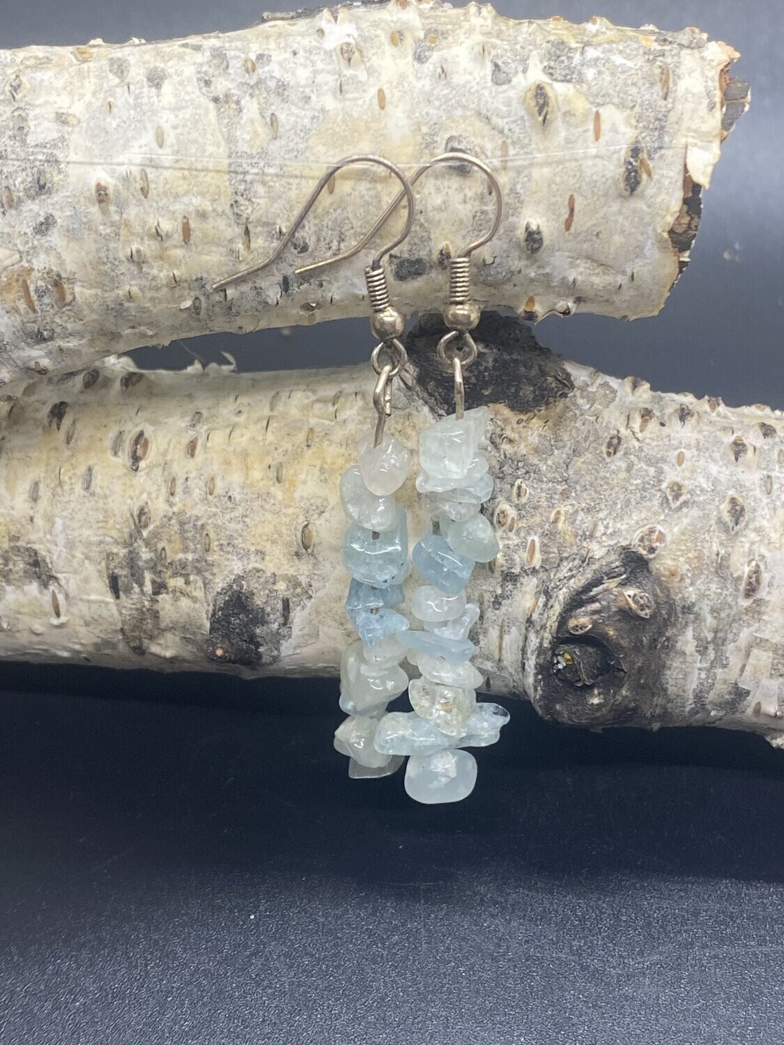 Sea glass shop drop earrings