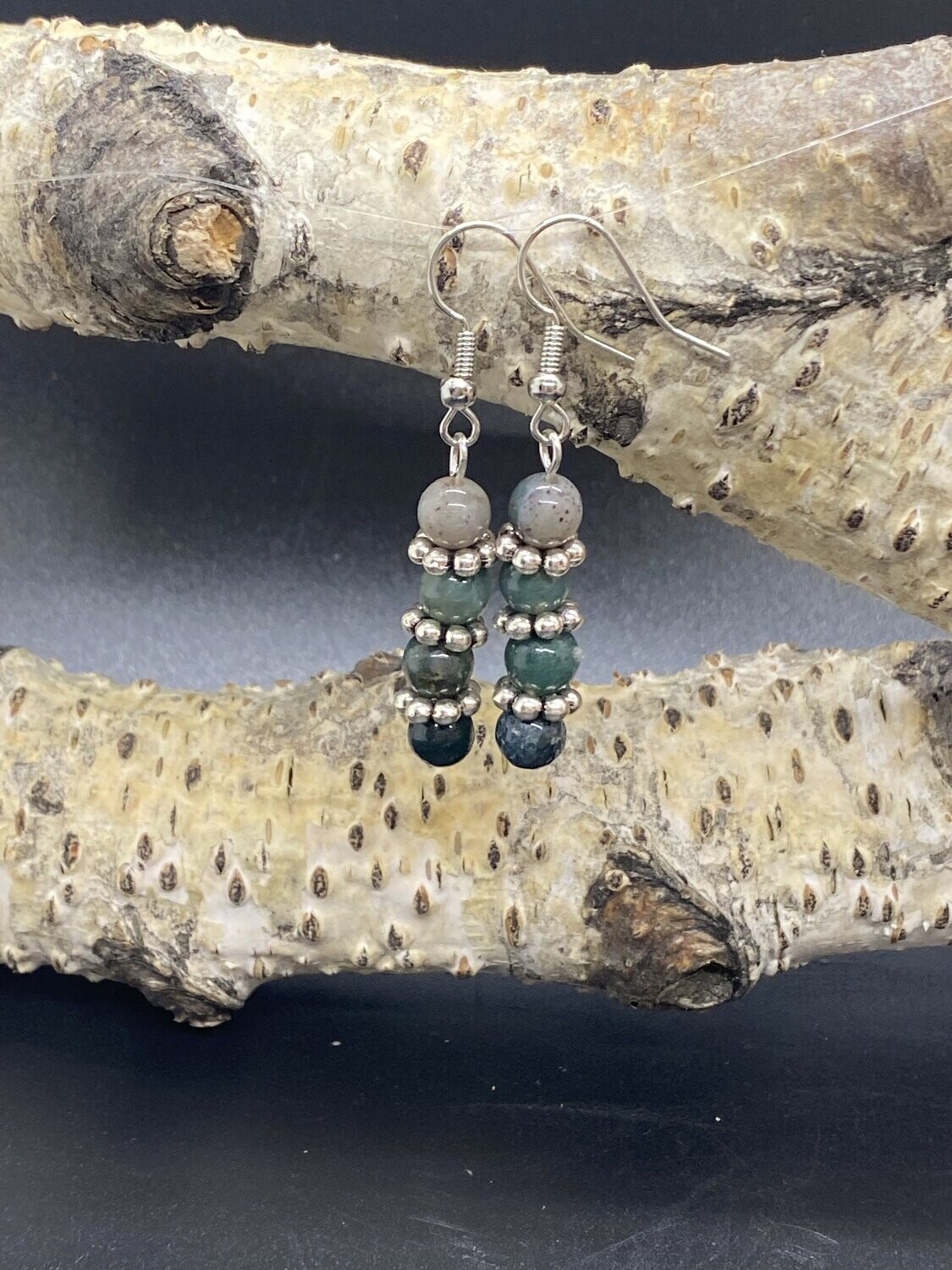 Fancy Jasper Drop Earrings