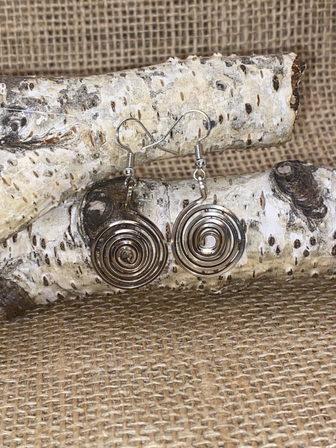 Spiral Drop Earrings