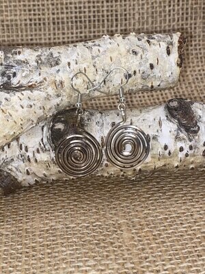 Spiral Drop Earrings