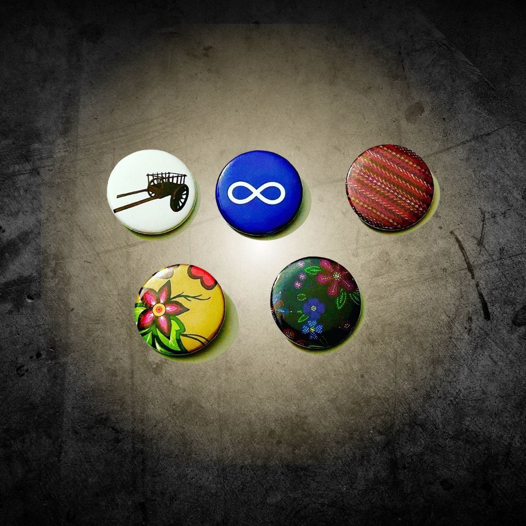 Metis Buttons (Set of 5)