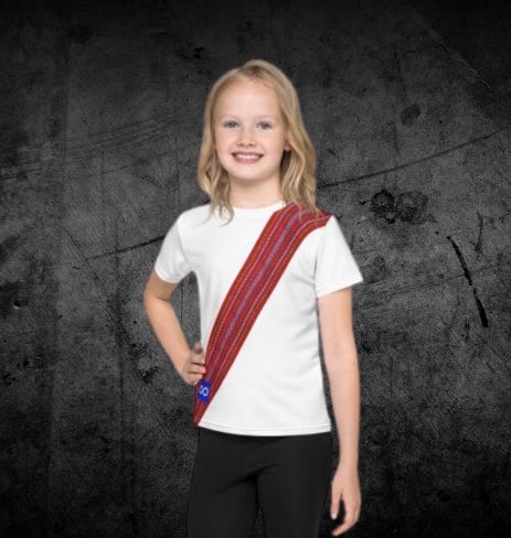 Childrens Metis Shoulder Sash Tshirt