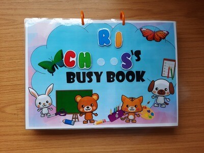 15 pages  Quiet book Busy bag. Busy book. Preschool activity. Learning activity. First Busy Bags, Shape, Color, Alphabet. Fine Motor skills.