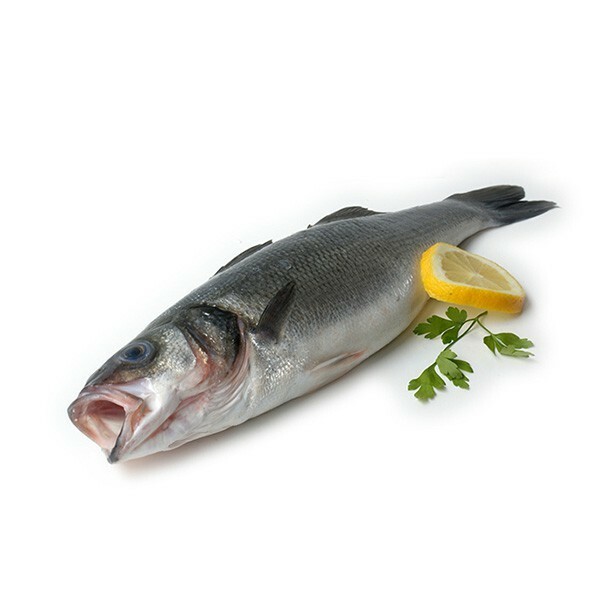 Lubina de ración 400 a 600 gr congelada 1Kg