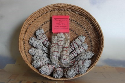 White Sage Baby Smudge Sticks - 3 pack