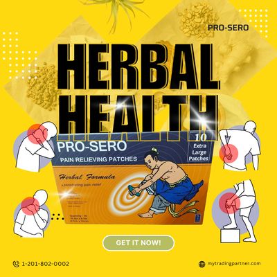 Pain Relief Patch with Chinese Herbs for Healthy Energy  - 10.6in x 6.1in sheets - 10 count+Free Sample with paid shipping- five large patches 6.3in x 3.5in