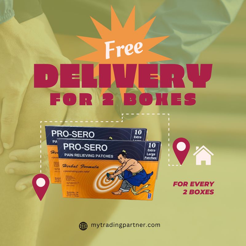 [Combo Freeship] 2 boxes Extra Large - Pain Relief Patch with Chinese Herbs for Healthy Energy 10.6in x 6.1in sheets - 10x2 count+ 2 Free Samples with paid shipping- ten large patches 6.3in x 3.5in