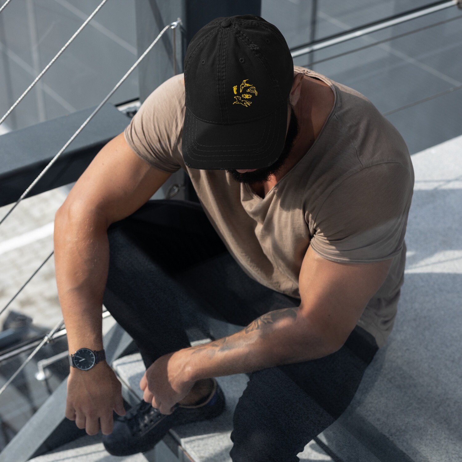 Desde cero Land Icon - Distressed Hat