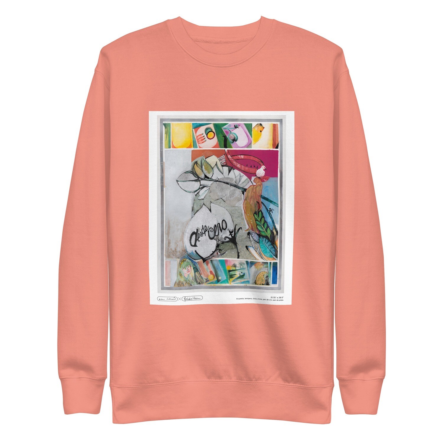 Desde Cero original artwork Unisex Premium Long sleeve Sweatshirt