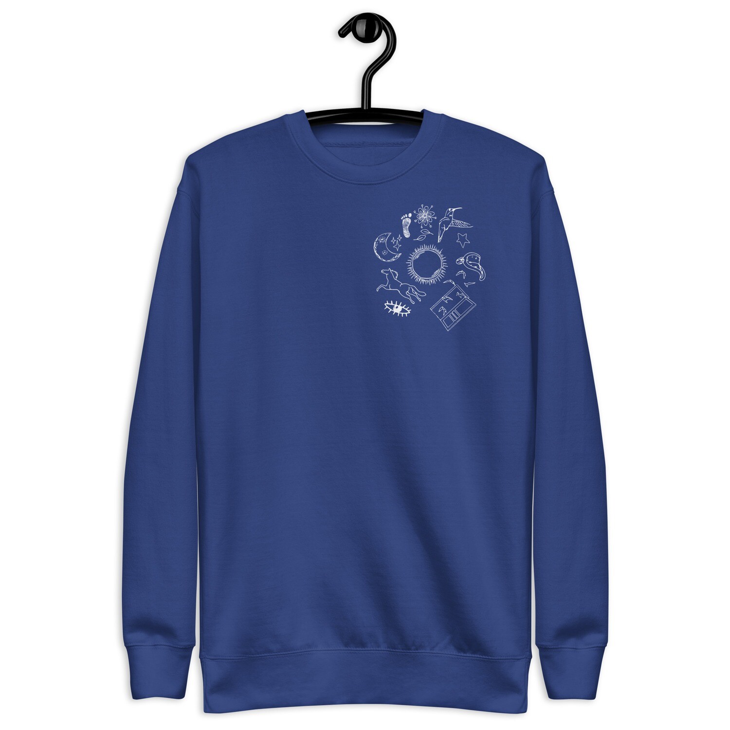 Desde Cero icons Unisex Premium Sweatshirt
