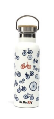 Termopudel, Dr.Bacty steel - Bicycles, 500ml, DRBBT-0500WHT-BIKES