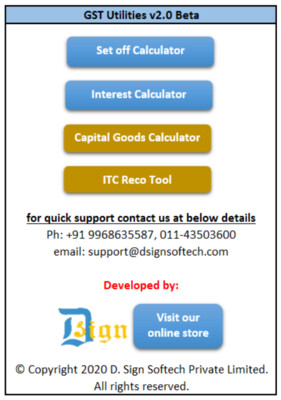 GST Utilities v2.0