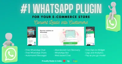 #1 WhatsApp Integration App for Ecwid