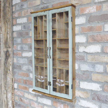 Natural Brand 1964 Glazed Wall Cabinet