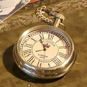 Fair Trade Pocket Watch with Chain Fair Trade Pocket Watch with Chain