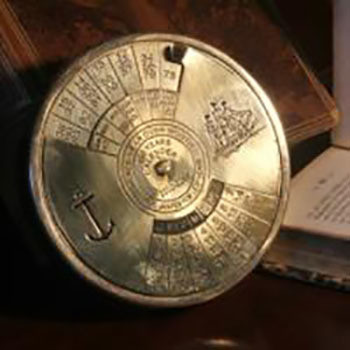 Fair Trade Brass 100 Year Calendar Fair Trade Brass 100 Year Calendar