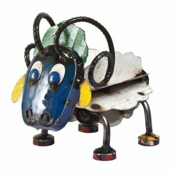 And I The Ram is a cleverly made artwork at just over one foot tall, and carefully hand painted for your love. 