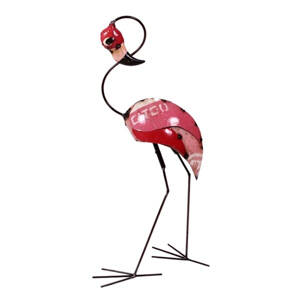 Meet Florence, our favourite flamingo sculpture, who is around four and a half feet tall, and looks so regal in any indoor or outdoor setting.