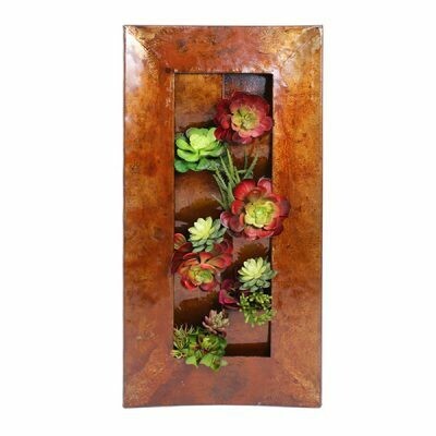These Pocket Wall Planters are simply a work of art. Made from recycled oil drums, they are subtly colourful and look so beautiful when loaded with your choice of planting. The large option is a generous 108.5 cm high, and even the smaller version is 80 cm. 