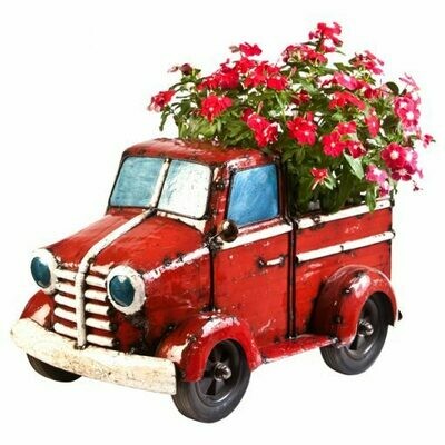 Recycled Mini Pick Up Truck Planter / Cooler Sculpture