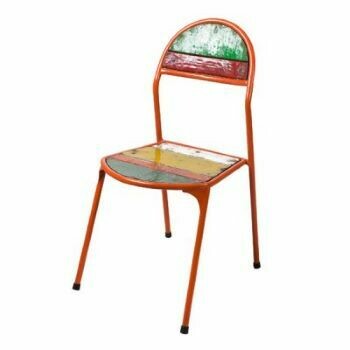 The Bistro Chairs come in a variety of random colour finishes to add fun 