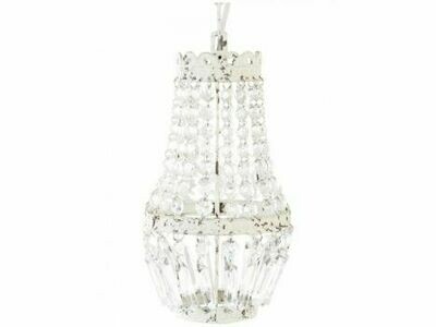 A glorious cascading chandelier 