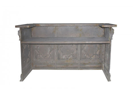 See the full width shelf on the back of the unit.