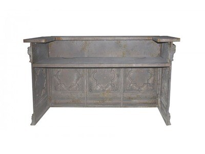 See the full width shelf on the back of the unit.