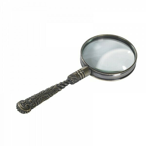 Rococo Magnifier  - Bronze