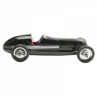 The famous Silberpfeil racing car from the 1930's in gloss black with a contrasting red seat looks absolutely smashing and makes a great desktop model.