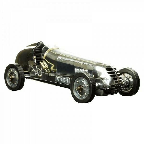 The BB Korn 'spindizzy' is a model of the 1930's American tether car fad, and is hand engineered. At a massive 52.5 cm length, it will surely be the centrepiece of any car enthusiasts display.