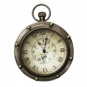 Eye of Time Porthole Pocket Watch