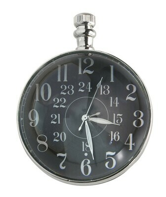 Eye of Time Nickel Pocket Watch
