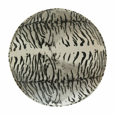 Zebra Animal Print Footstool
