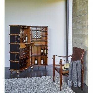 See the bar cabinet in situ- can you imagine your guests reaction when they see how much you care about them.