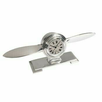 For aviation enthusiasts, a lovely desk clock, or for the home, an interesting display piece.