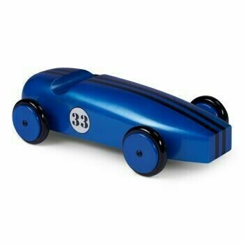 A real focal item in any office, study, or on any cabinet- at nearly TWO FEET LONG this hand crafted racing car is destined to become an heirloom.