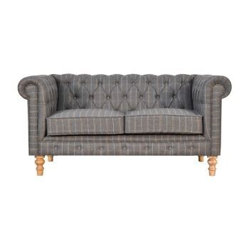 Pewter Tweed is a new addition to our fabric range and it just looks so good. Connects well with just about any decor combination.