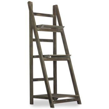 Oak Effect Three Tier Ladder Unit