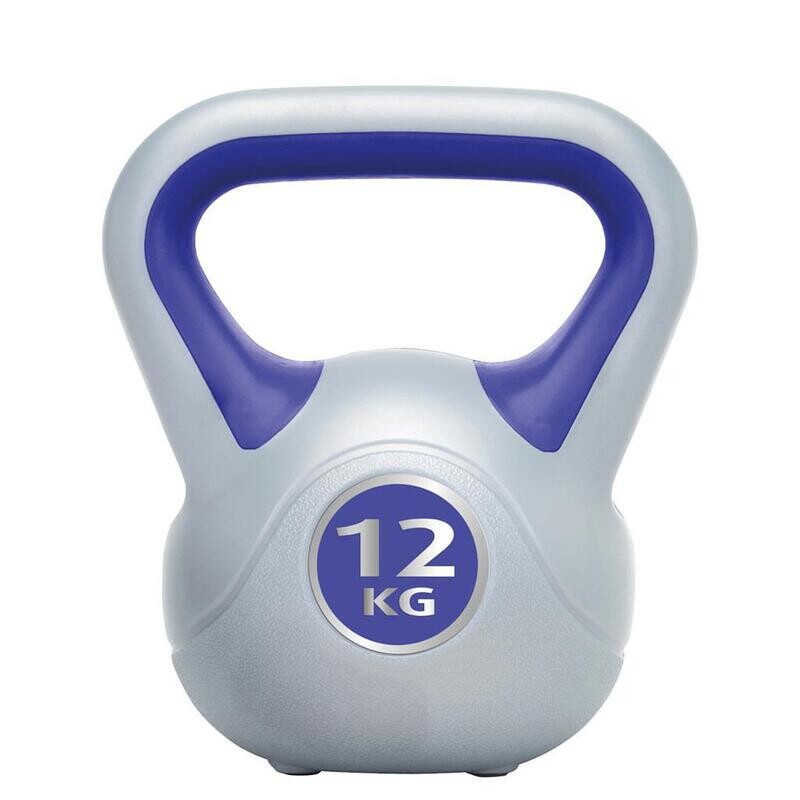 Urban Fitness Vinyl Kettlebell
12kg grey and purple finish