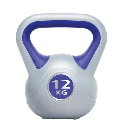 Urban Fitness Vinyl Kettlebell
12kg grey and purple finish