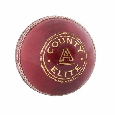 Readers County Elite 'A' Cricket Ball
Red Finish with Gold Writing