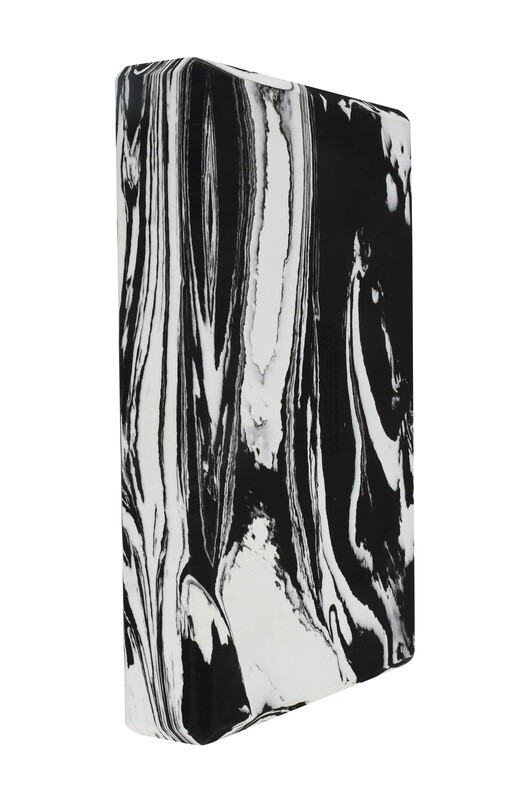 Urban Fitness Marbled Yoga Block
Black and White Finish