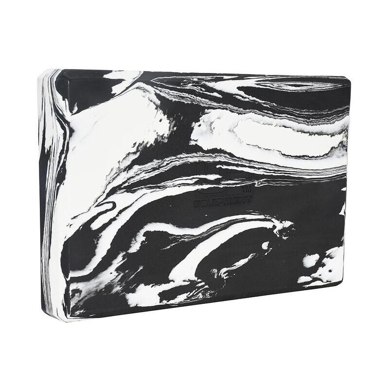 Urban Fitness Marbled Yoga Block
Black and White Finish