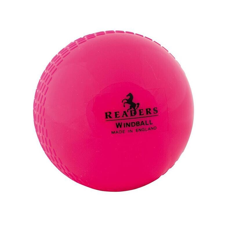 Readers Windball Training Cricket Ball
Bright Pink with Readers logo