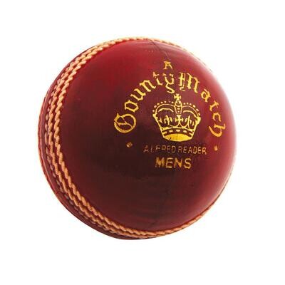 Readers County Match A Cricket Ball
Red Finish with Gold Font