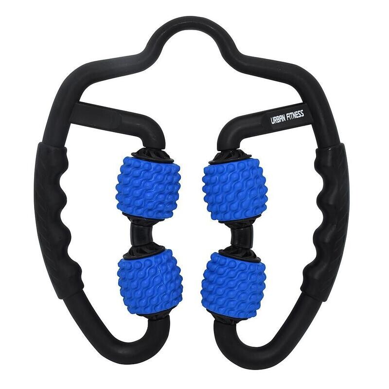 Urban Fitness Dual Sided massage Roller
Black and Blue Finish
